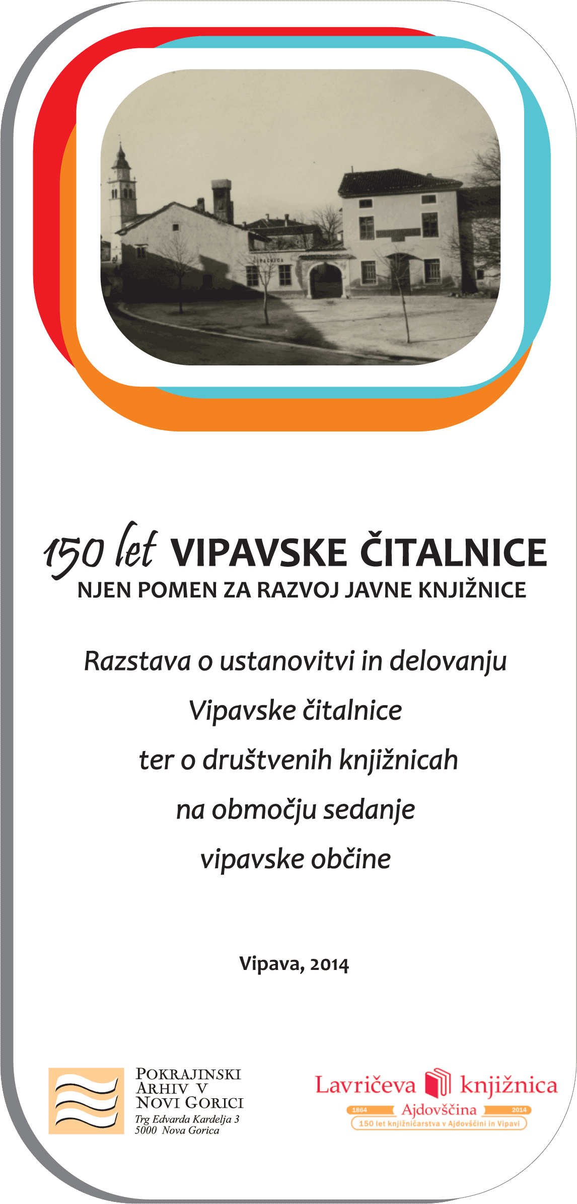 150 let Vipavske čitalnice - njen pomen za razvoj javne knjižnice